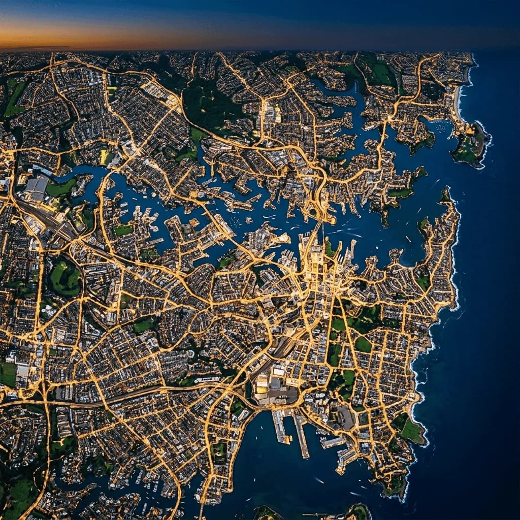 Realistic Sydney Coverage Map